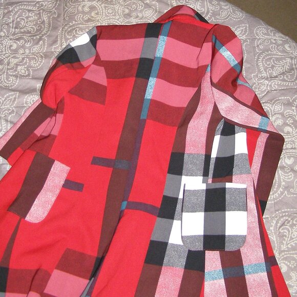 NEW size M/L 6-8 Plaid pattern by "Beauty Dress" brand - Picture 13 of 13